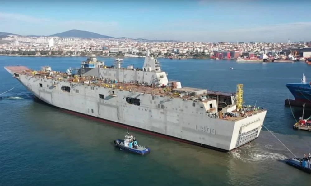Με Bayraktar TB2 θα εξοπλιστεί το ελικοπτεροφόρο ''TCG Anadolu''